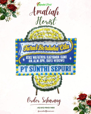 Papan Bunga Duka di Buliang