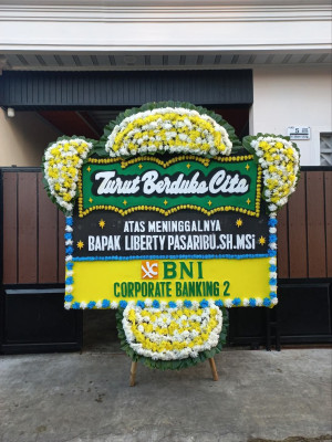 Papan Bunga Duka di Buliang