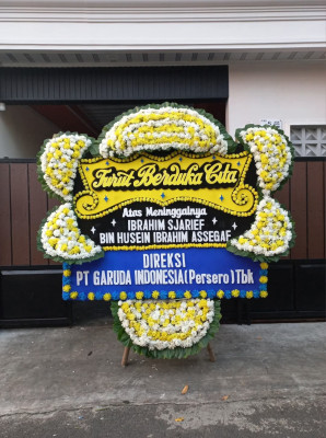 Papan Bunga Duka di Buliang